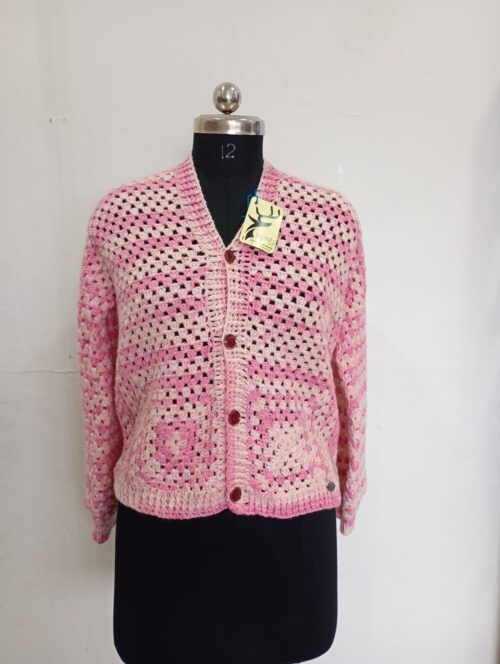 Granny Square Crochet Cardigan