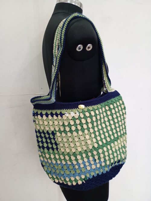 Granny Square Crochet Handbag