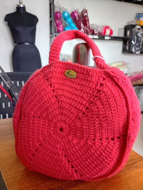 Granny Square Crochet Handbag